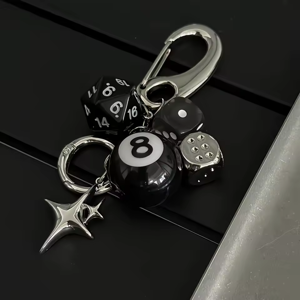 Dice Key Chain