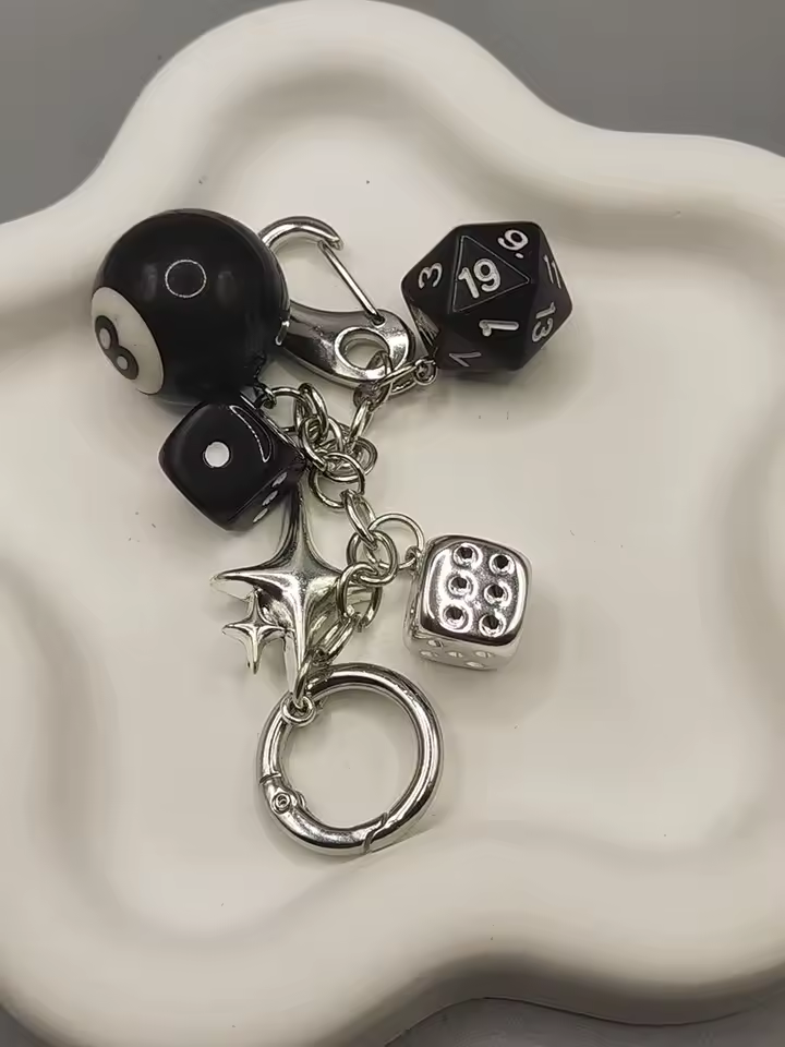 Dice Key Chain