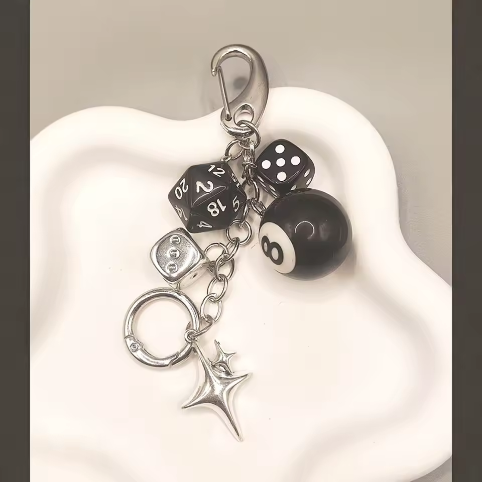 Dice Key Chain