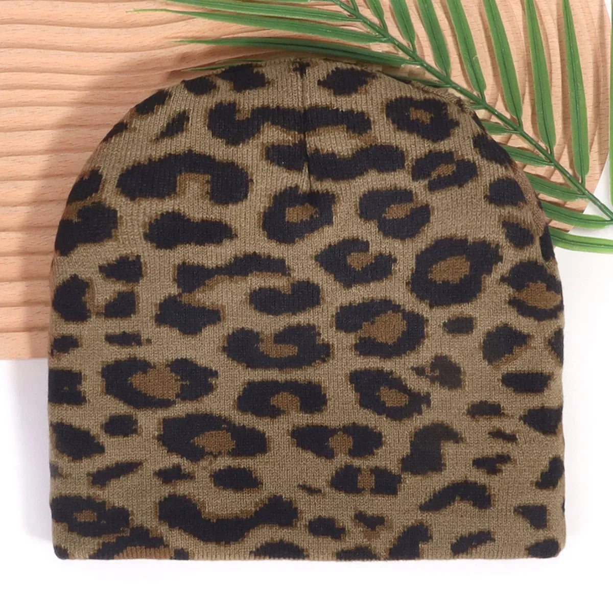 Leopard Beanie