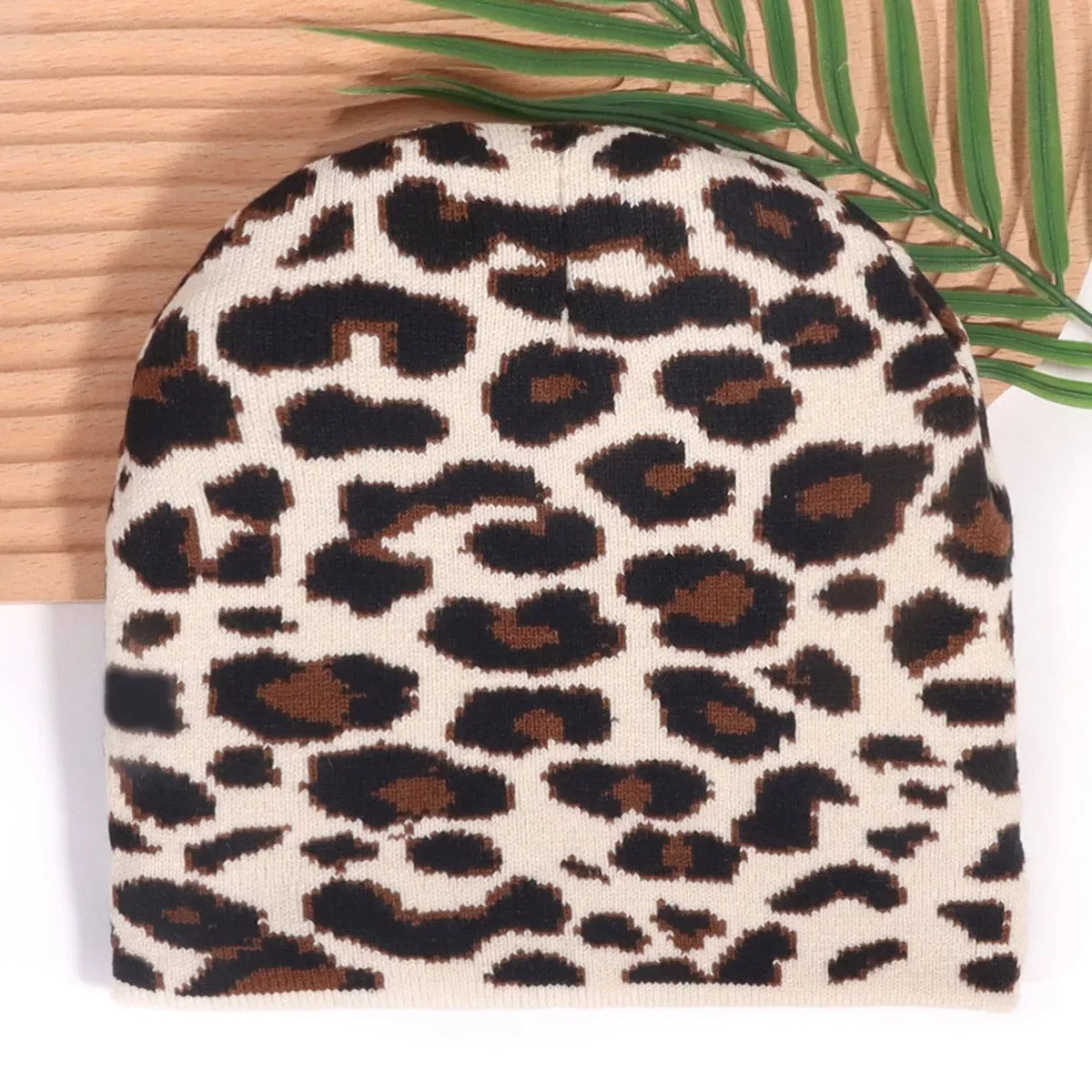 Leopard Beanie